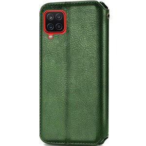Шкіряний чохол-книжка GETMAN Cubic (PU) для Samsung Galaxy A12 / M12