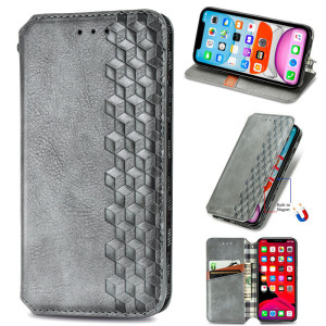 Кожаный чехол-книжка GETMAN Cubic (PU) для Samsung Galaxy A12 / M12 – Серый