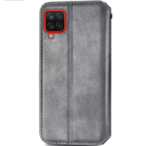 Кожаный чехол-книжка GETMAN Cubic (PU) для Samsung Galaxy A12 / M12