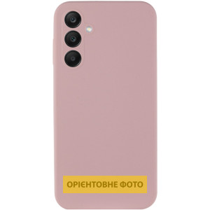 Чохол Silicone Cover Lakshmi Full Camera (AAA) для Samsung Galaxy A12 – Рожевий