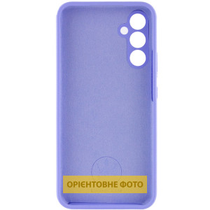 Чохол Silicone Cover Lakshmi Full Camera (AAA) для Samsung Galaxy A12 – Бузковий