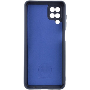 Чехол Silicone Cover Ummi Lakshmi Full Camera (AA) для Samsung Galaxy A12 – Синий