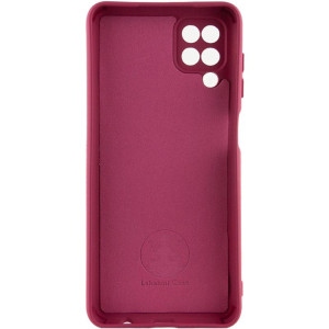 Чехол Silicone Cover Ummi Lakshmi Full Camera (AA) для Samsung Galaxy A12 – Бордовый