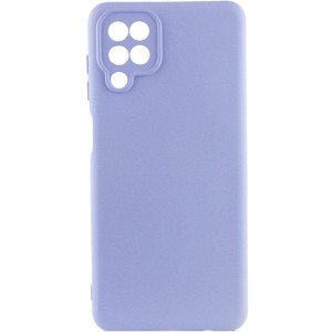 Чехол Silicone Cover Ummi Lakshmi Full Camera (AA) для Samsung Galaxy A12 – Сиреневый