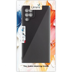 Чехол Silicone Cover Ummi Lakshmi Full Camera (AA) для Samsung Galaxy A12 – Черный