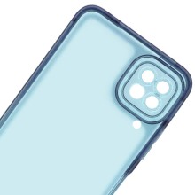 Чехол TPU Starfall Clear для Samsung Galaxy A12 – Голубой