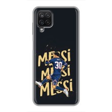 Чохли для Samsung Galaxy A12 (Leo чемпіон) (AlphaPrint) (Messi ПСЖ)