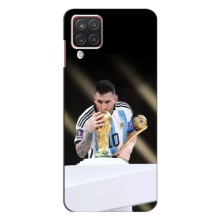 Чехлы Лео Месси Аргентина для Samsung Galaxy A12 (Кубок Мира)