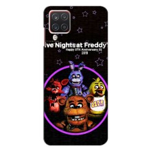 Чехлы Пять ночей с Фредди для Самсунг Галакси А12 (Лого Фредди)