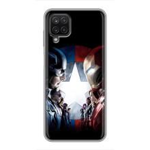 Чохли з героями Марвел Samsung Galaxy A12 (VPrint) – Марвел стайл