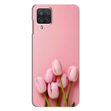 Чехлы с картинкой (Тюльпаны) на Самсунг Галакси А12 – Розовые тюльпаны