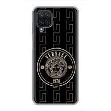 Чехлы VERSACE для Самсунг А12 (PREMIUMPrint) (Лого Версаче)