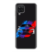 Чехол BMW для Самсунг А12 – Цветная БМВ