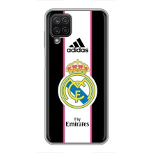 Чехол для Samsung Galaxy A12 с принтом (Лого Real Madrid)