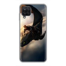 Чохол дракон Беззубик для Samsung Galaxy A12 – Політ Беззубика
