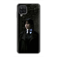 Чехол с дизайном Венздей 2 на Samsung Galaxy A12 – Уэнсдей в костюме