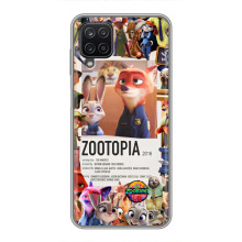 Чехол Зоотрополіс на Samsung Galaxy A12 – Коллаж Зоо