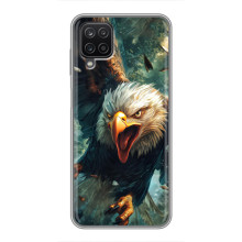 Чехол с картинкой «Хищники» для Samsung Galaxy A12 – Орёл