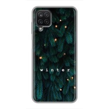 Новогодние, Праздничные Чехлы для Samsung Galaxy A12 - 2024 год (Winter)