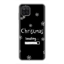 Рождественские, Праздничные Чехлы для Самсунг А12 (Christmas loading)