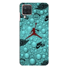 Силиконовый Чехол Nike Air Jordan на Самсунг Галакси А12 – Джордан Найк