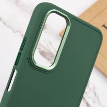 TPU чехол Bonbon Metal Style для Samsung Galaxy A13 4G – Зеленый