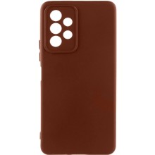 Чохол Silicone Cover Lakshmi Full Camera (AA) для Samsung Galaxy A13 4G (Коричневий)