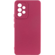 Чехол Silicone Cover Lakshmi Full Camera (AA) для Samsung Galaxy A13 4G (Бордовый)