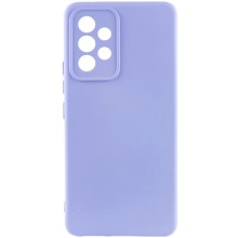 Чехол Silicone Cover Lakshmi Full Camera (AA) для Samsung Galaxy A13 4G (Сиреневый)