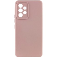 Чохол Silicone Cover Lakshmi Full Camera (AA) для Samsung Galaxy A13 4G – Рожевий