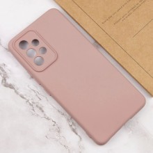 Чохол Silicone Cover Lakshmi Full Camera (AA) для Samsung Galaxy A13 4G – Рожевий