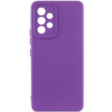 Чохол Silicone Cover Lakshmi Full Camera (AA) для Samsung Galaxy A13 4G – Фіолетовий