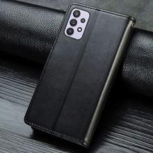Кожаный чехол-книжка GETMAN Gallant (PU) для Samsung Galaxy A13 4G – Черный