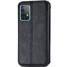 Кожаный чехол-книжка GETMAN Cubic (PU) для Samsung Galaxy A13 4G – Черный