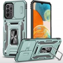Ударопрочный чехол Camshield Army Ring для Samsung Galaxy A13 4G / A04s – Зеленый