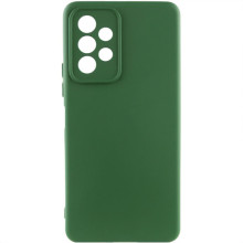 Чехол TPU GETMAN Liquid Silk Full Camera для Samsung Galaxy A13 4G (Зеленый)