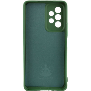 Чехол Silicone Cover Lakshmi Full Camera (AAA) with Logo для Samsung Galaxy A13 4G – Зеленый