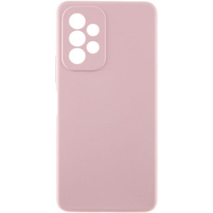 Чохол Silicone Cover Lakshmi Full Camera (AAA) для Samsung Galaxy A13 4G – Рожевий