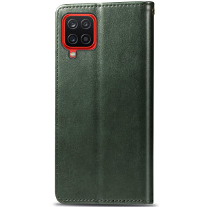 Шкіряний чохол-книжка GETMAN Gallant (PU) для Samsung Galaxy A13 4G – Зелений