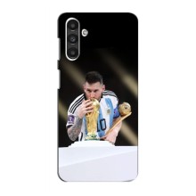Чехлы Лео Месси Аргентина для Samsung Galaxy A13 (4G) (Кубок Мира)