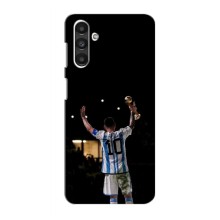 Чехлы Лео Месси Аргентина для Samsung Galaxy A13 (4G) (Лео Чемпион)