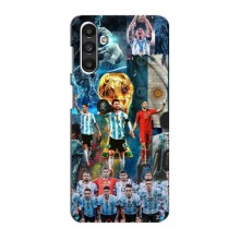 Чехлы Лео Месси Аргентина для Samsung Galaxy A13 (4G) (Месси в сборной)
