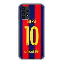 Чохли Мессі для Samsung Galaxy A13 (4G) (AlphaPrint) (Messi Barca 10)