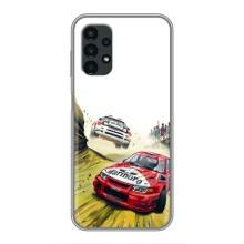 Чехлы с Машинами на Самсунг А13 (4G) (VPrint) (Гоночные Тачки)