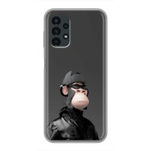 Чехлы с Обезьянами NFT для Samsung Galaxy A13 (4G) (AlphaPrint) (стильная обезьяна NFT)