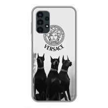 Чехлы VERSACE для Самсунг А13 (4G) (PREMIUMPrint) (Доберман Версаче)