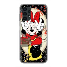 Чехол Disney Mouse Samsung Galaxy A13 (4G) (PREMIUMPrint) (Минни peace)