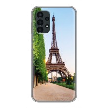 Чехол Эйфелева Башня для Samsung Galaxy A13 (4G) - (AlphaPrint) (Дорога в Париж)