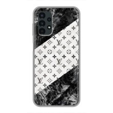 Чохол Стиль Louis Vuitton на Samsung Galaxy A13 (4G) – LV на білому