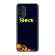 Чехол с мультфильмом Шрек на Samsung Galaxy A13 (4G) – Шрек лого